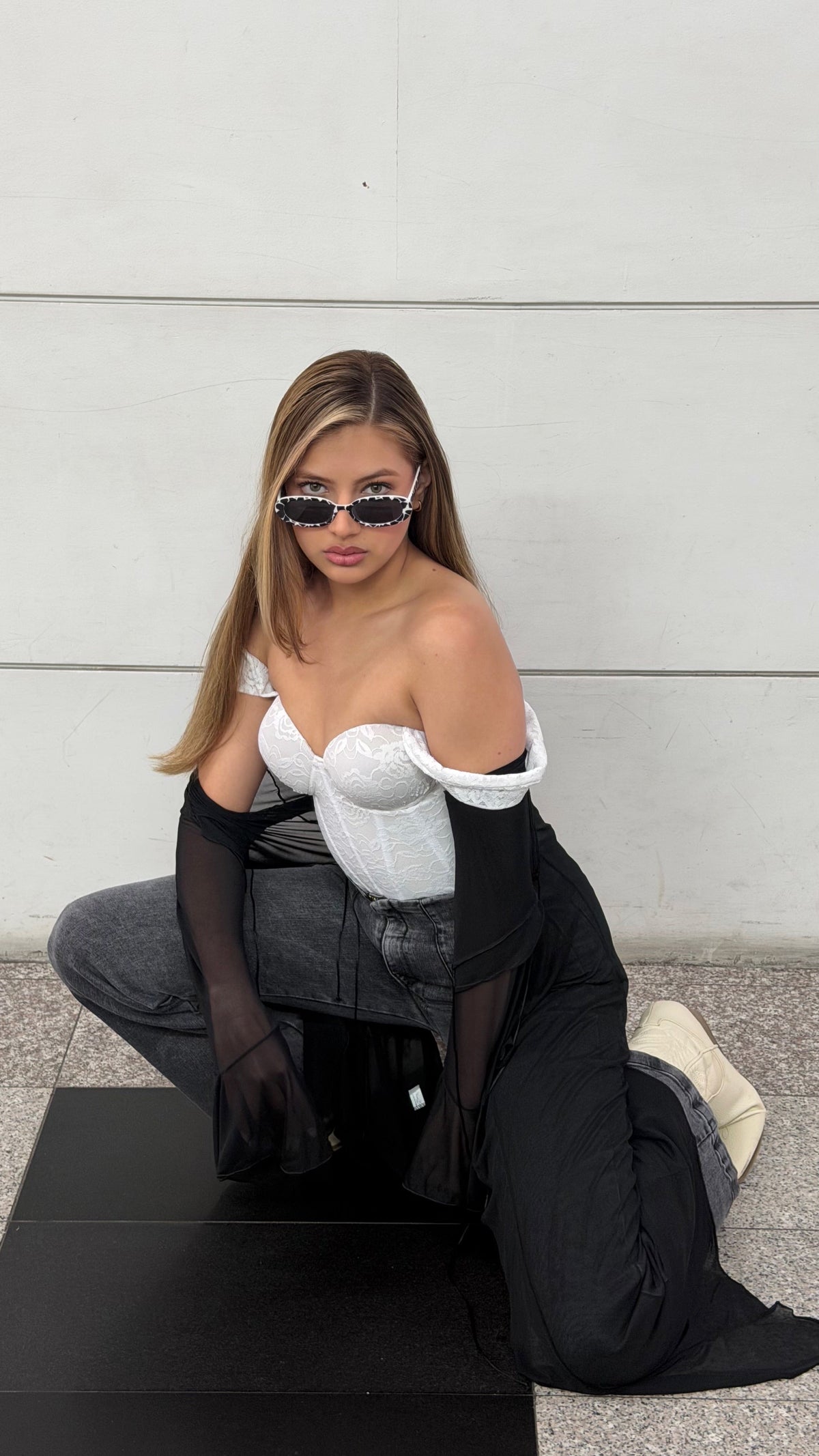 Corsé Elena Blanco Encaje