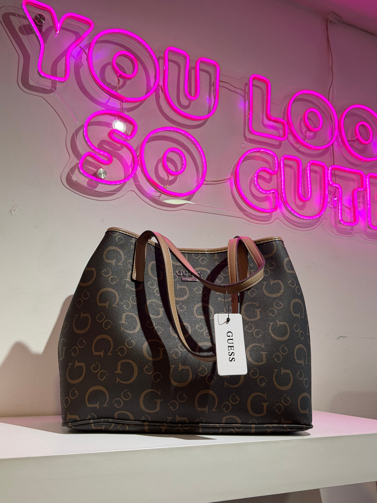 Bolso Guess shopper original